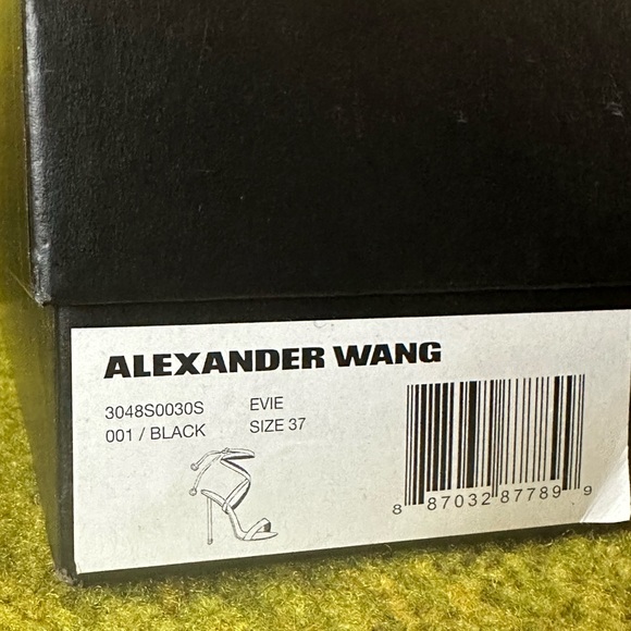 Alexander Wang Evie Suede Wrap Around Sandals size 37 - Picture 9 of 10